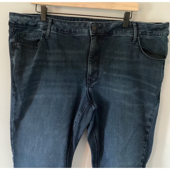 Old Navy Rockstar Super Skinny Dark Wash High Rise Jeans Plus Size 22 - Picture 5 of 8